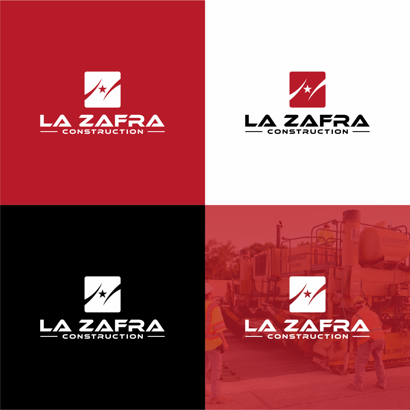Logo Design by Kusuma Studio for La Zafra Construction | Design #33386566