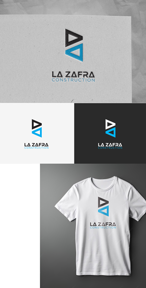 Logo Design by COLOURS BRANDING for La Zafra Construction | Design: #33392489