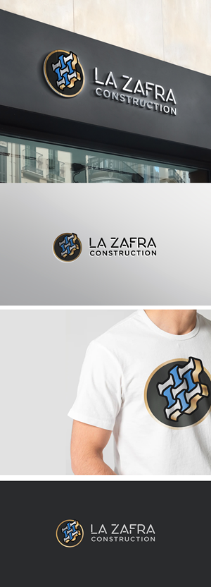 Logo Design by COLOURS BRANDING for La Zafra Construction | Design: #33397368