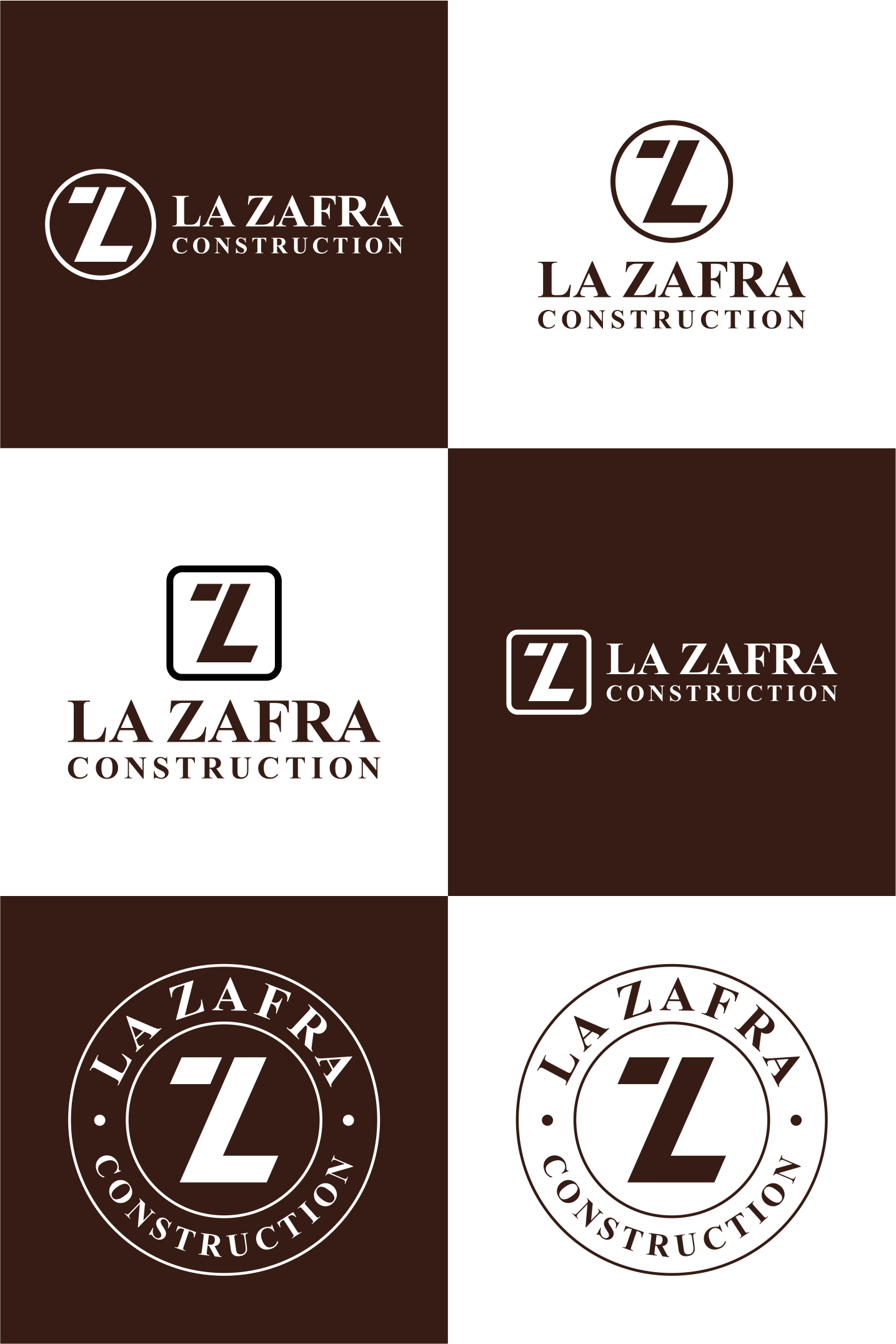 Logo-Design von mamey design für La Zafra Construction | Design #33377461