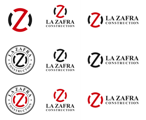 Logo Design by mamey design for La Zafra Construction | Design: #33377609