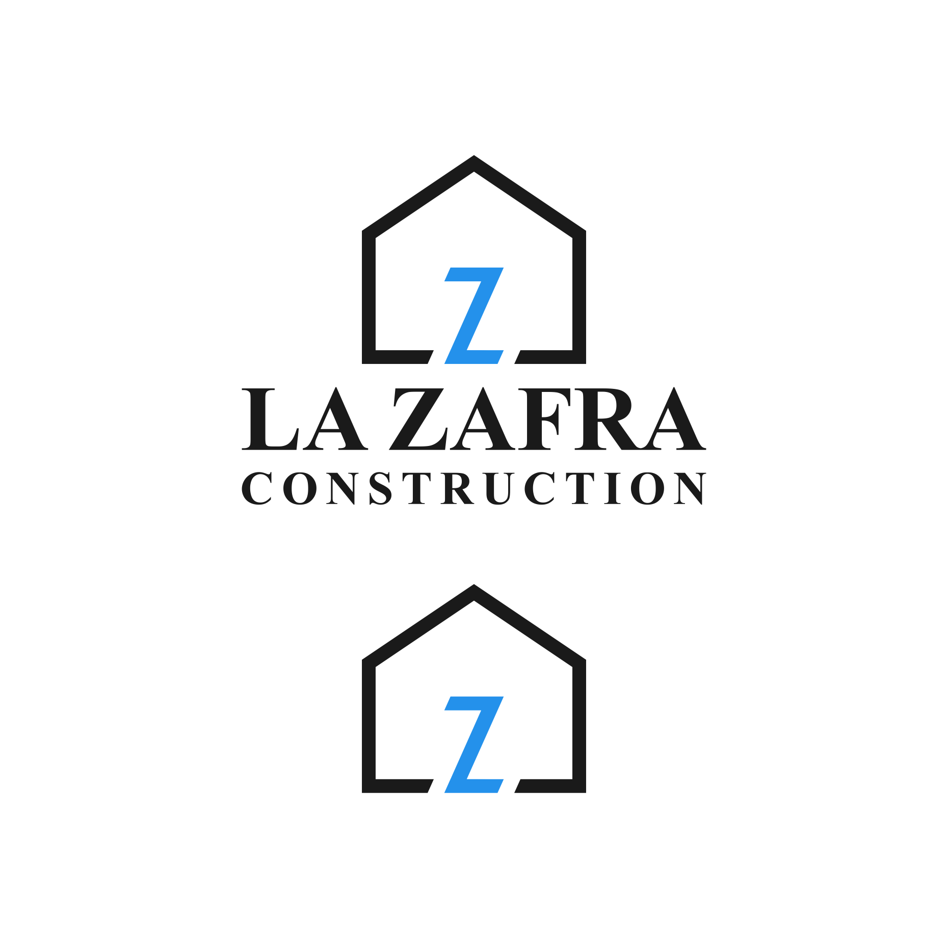 Diseño de Logo por mamey design para La Zafra Construction | Diseño #33378088