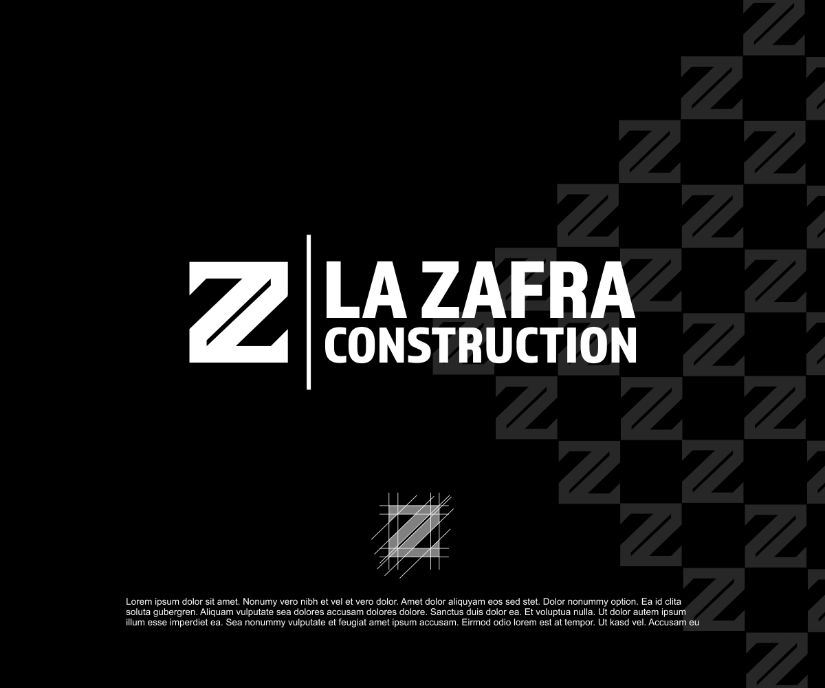 Logo Design by rastf2day for La Zafra Construction | Design #33429799