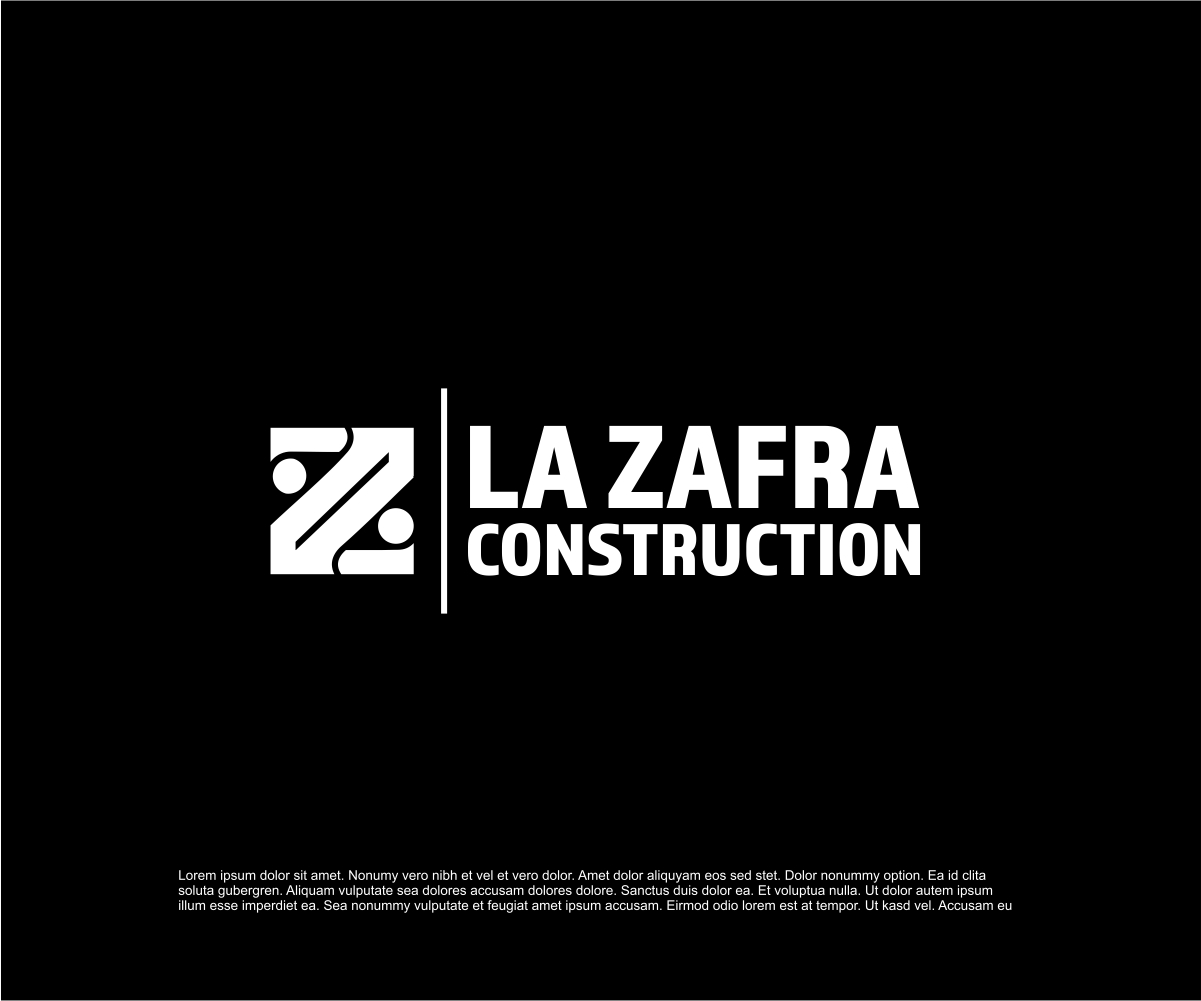 Logo Design by rastf2day for La Zafra Construction | Design #33429834