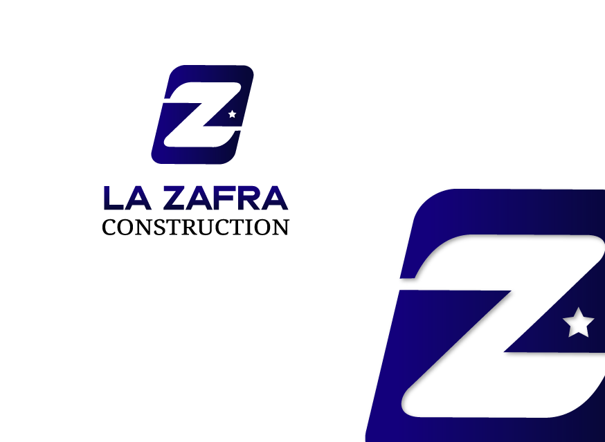Logo Design by DUAL DESIGNER for La Zafra Construction | Design #33378029