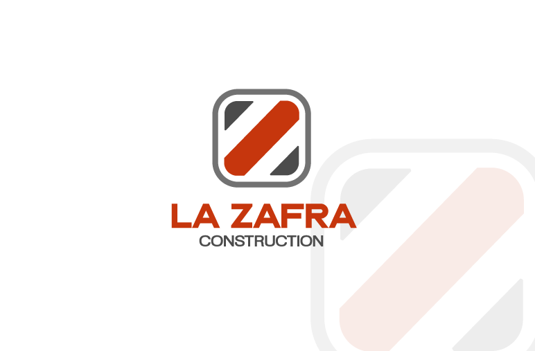 Logo Design by DUAL DESIGNER for La Zafra Construction | Design #33378393