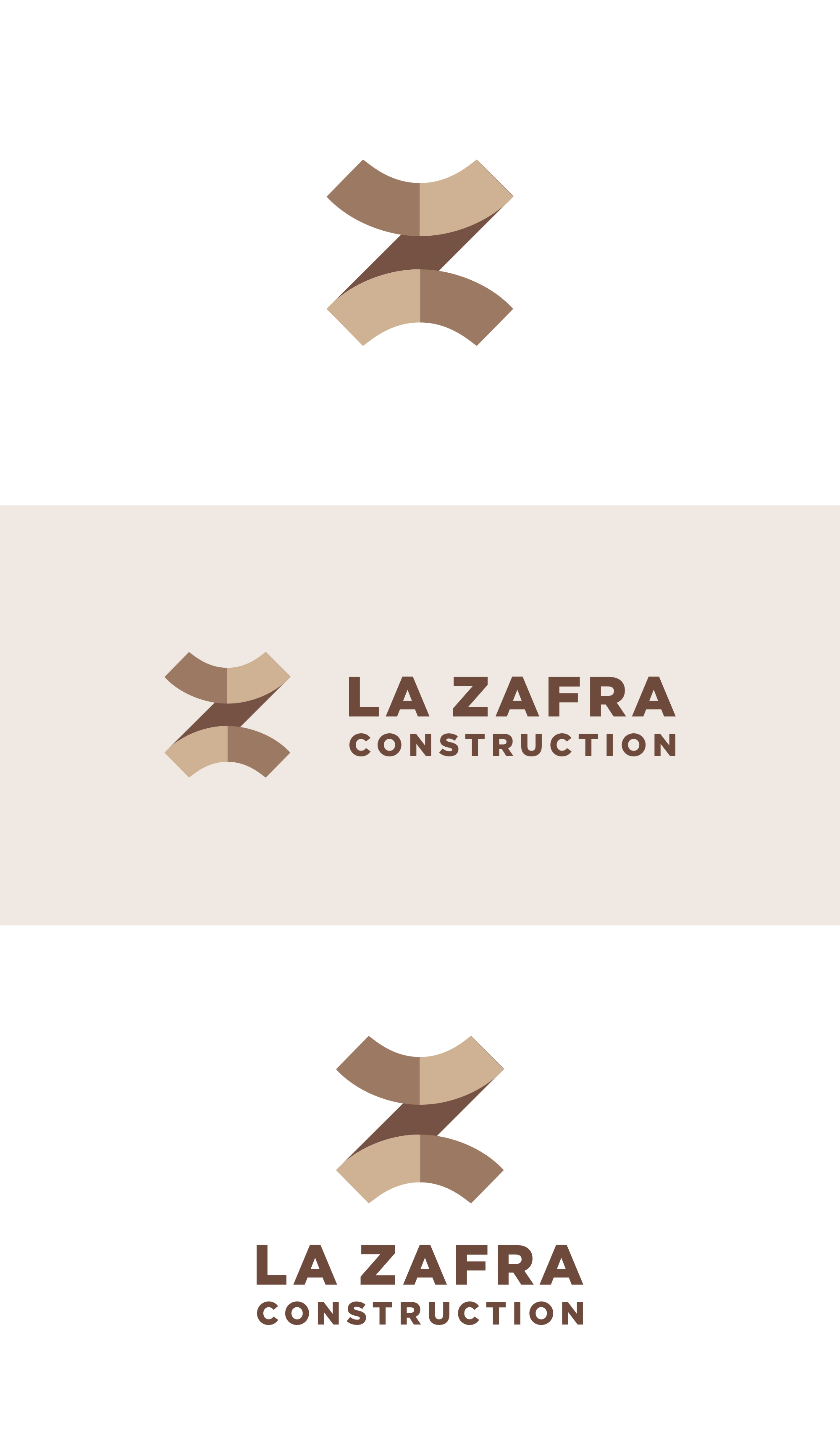 Logo Design by Silverfox Studio for La Zafra Construction | Design #33409780