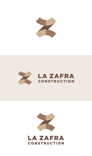 Logo Design by Silverfox Studio for La Zafra Construction | Design: #33409780