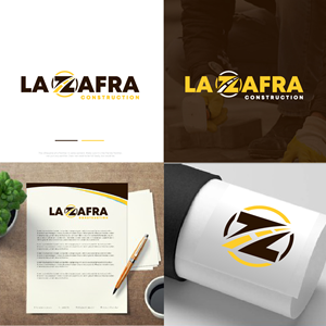 Logo Design by victipedia for La Zafra Construction | Design: #33376917