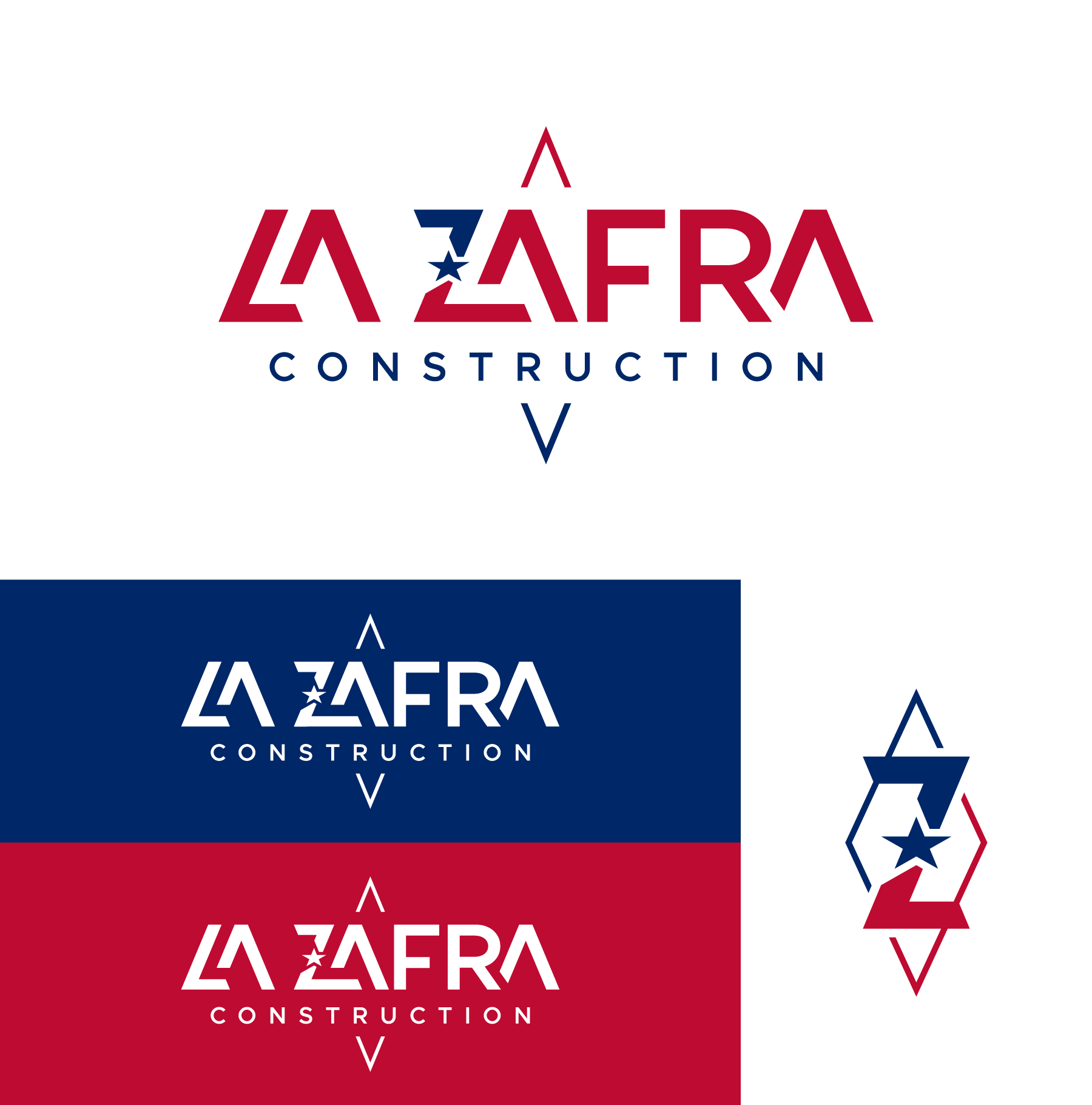 Diseño de Logo por debdesign para La Zafra Construction | Diseño #33386022