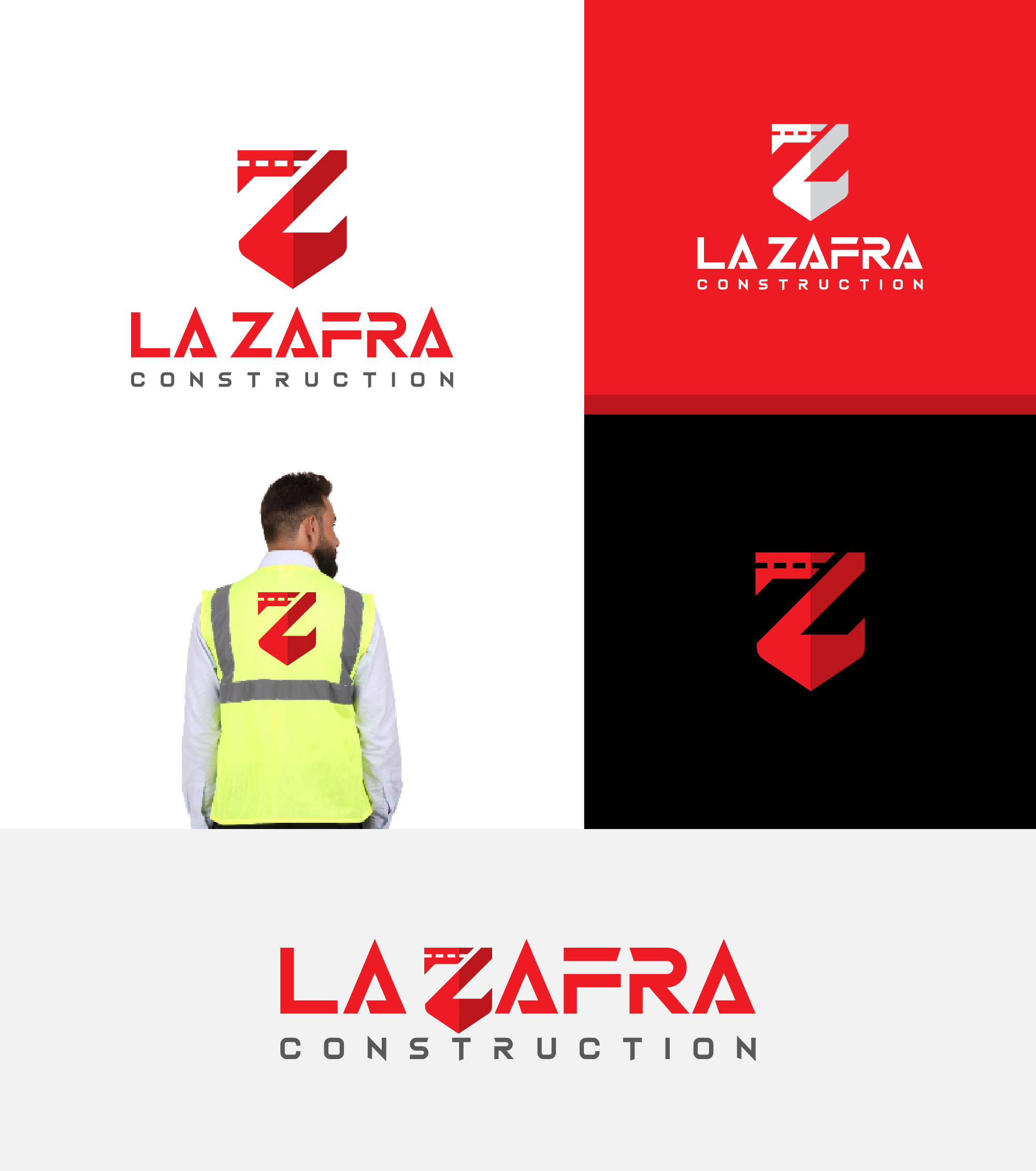 Logo Design by Deziners Zone for La Zafra Construction | Design #33374666
