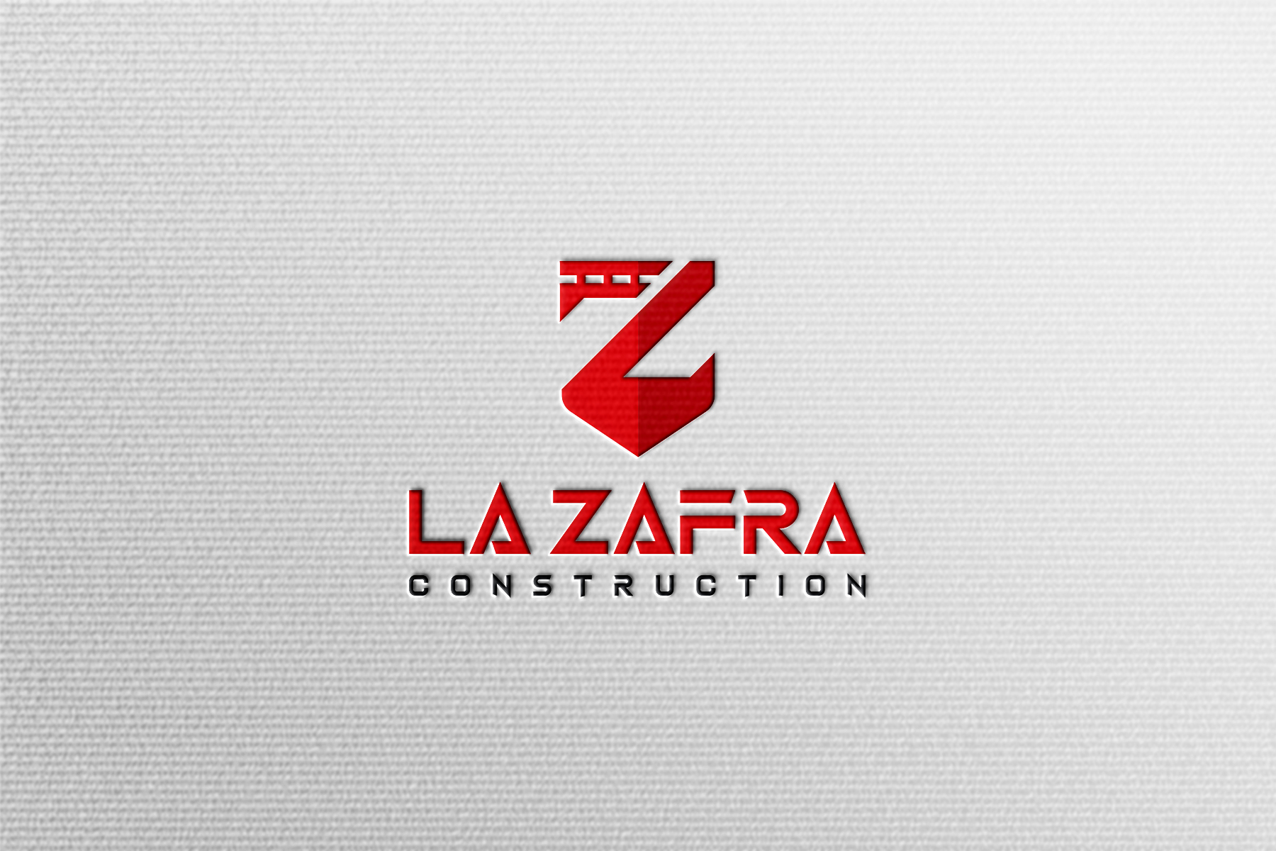 Logo Design by Deziners Zone for La Zafra Construction | Design #33374667