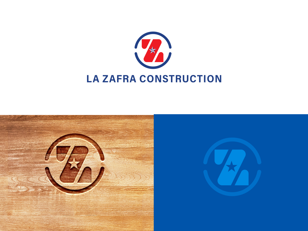 Logo Design by benito for La Zafra Construction | Design #33385746
