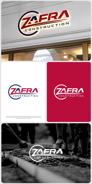 Logo Design by JesPixel for La Zafra Construction | Design: #33379832