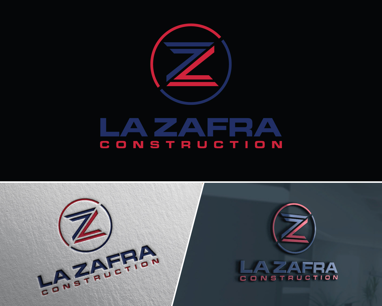 Logo-Design von Atec für La Zafra Construction | Design #33373343