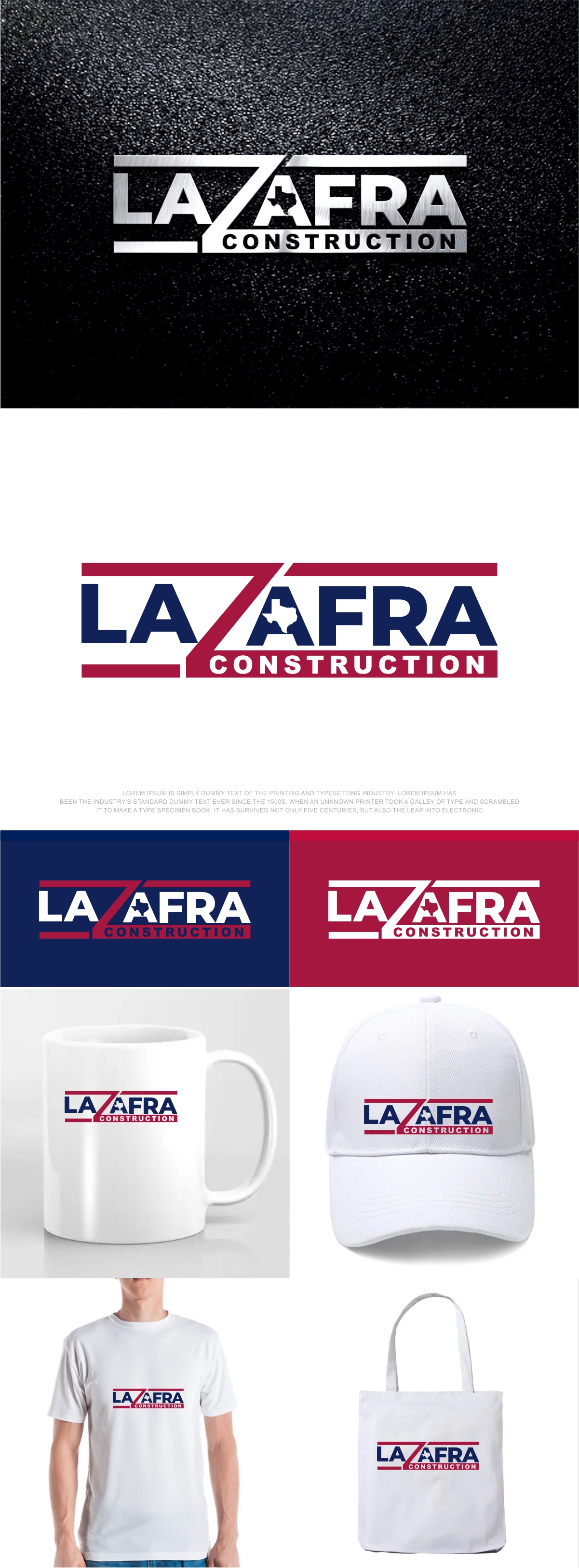 Logo Design by fly  design for La Zafra Construction | Design #33373946