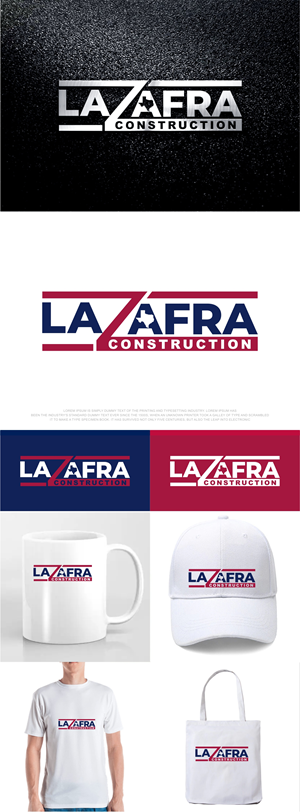 Logo Design by fly  design for La Zafra Construction | Design: #33373946