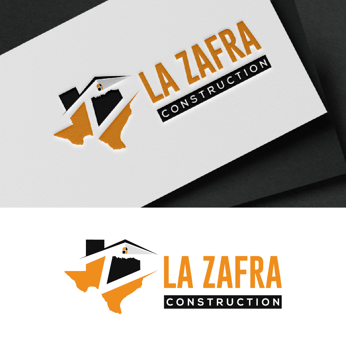 Logo Design by fly  design for La Zafra Construction | Design #33374030