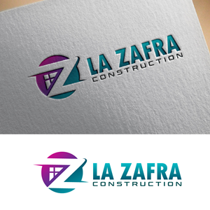 Logo Design by fly  design for La Zafra Construction | Design: #33374037