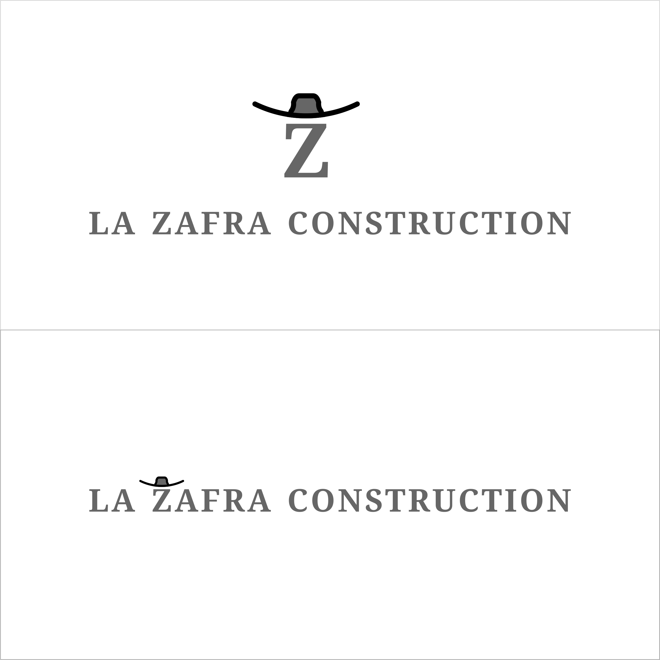 Logo Design by 81y179 for La Zafra Construction | Design #33409090