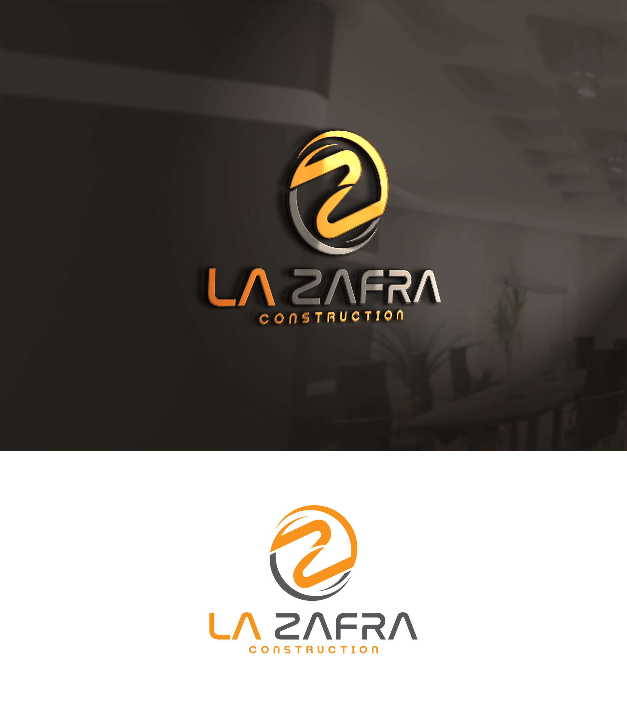 Logo Design by Impressive Designs for La Zafra Construction | Design #33373968