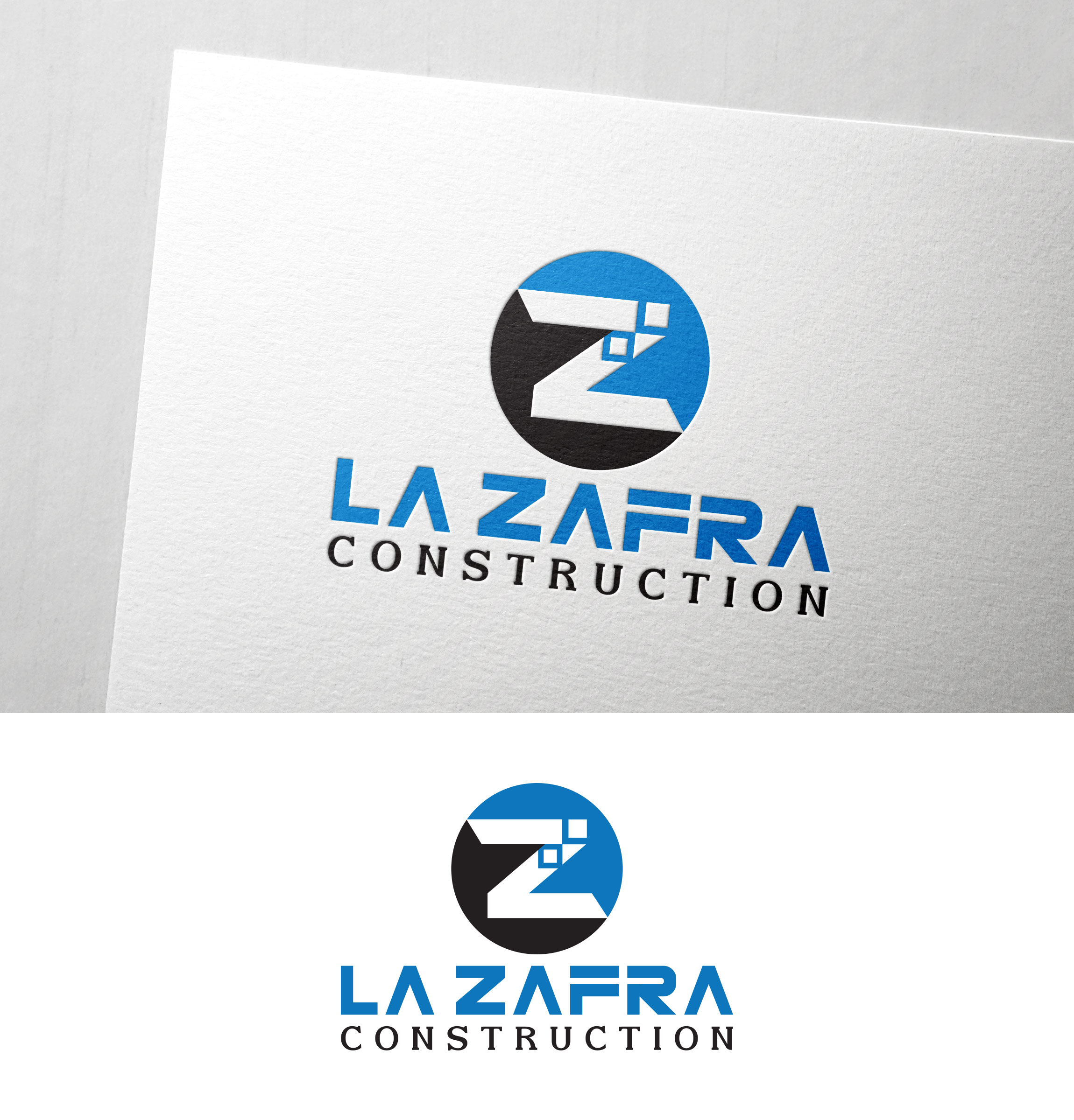 Logo Design by Impressive Designs for La Zafra Construction | Design #33373969