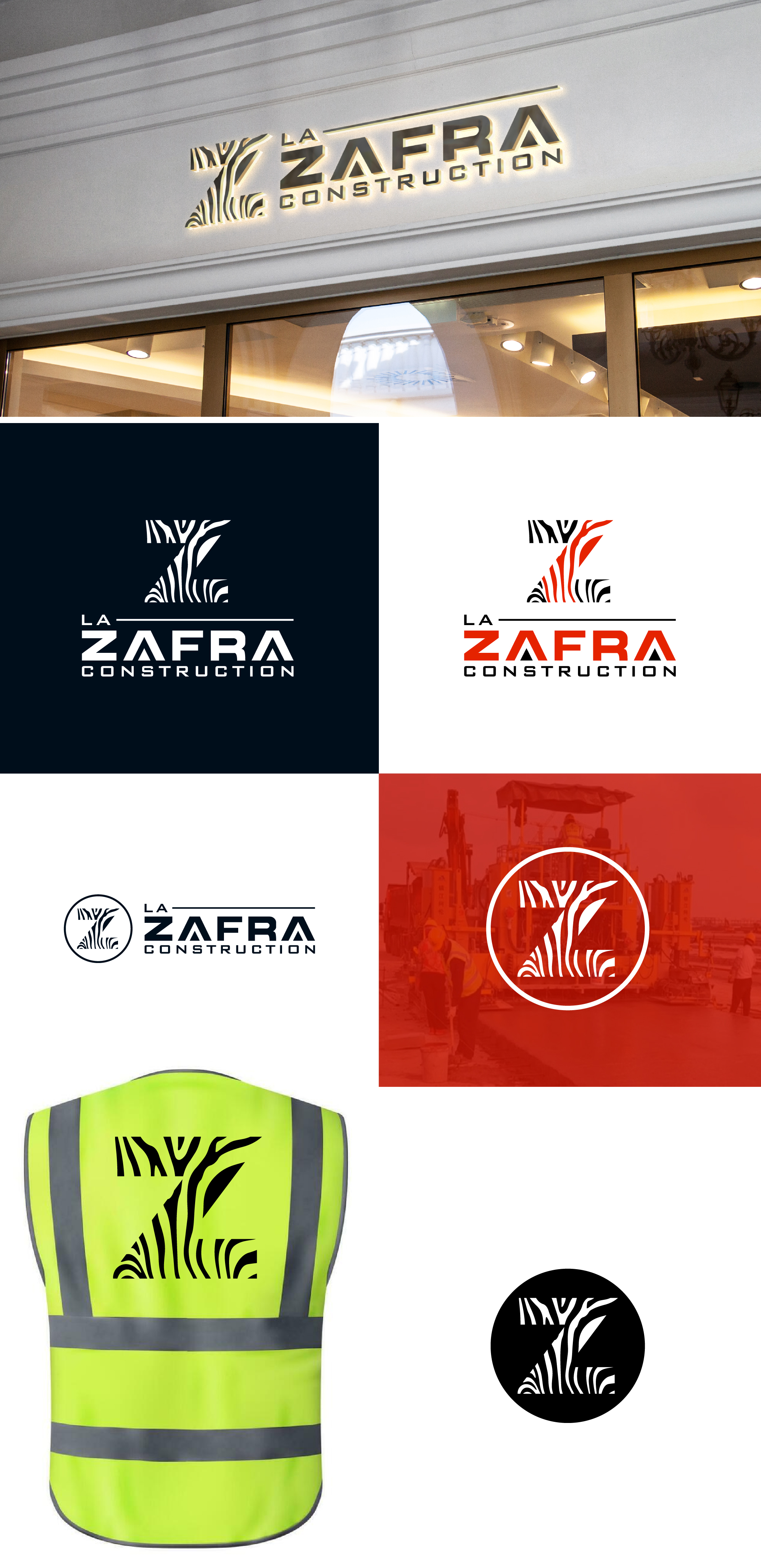 Logo-Design von AL-BARAKAH für La Zafra Construction | Design #33373040