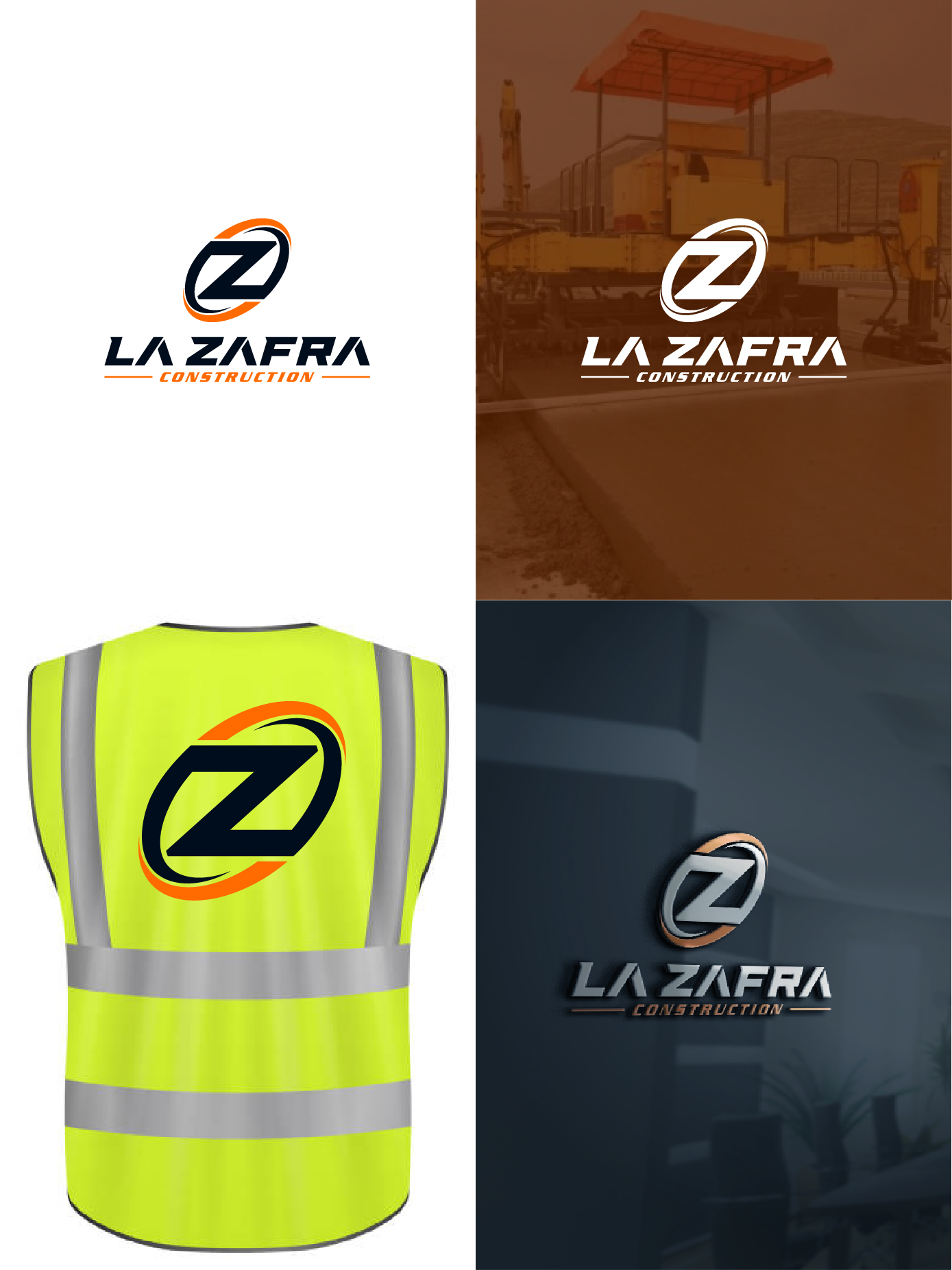 Logo Design by AL-BARAKAH for La Zafra Construction | Design #33386807