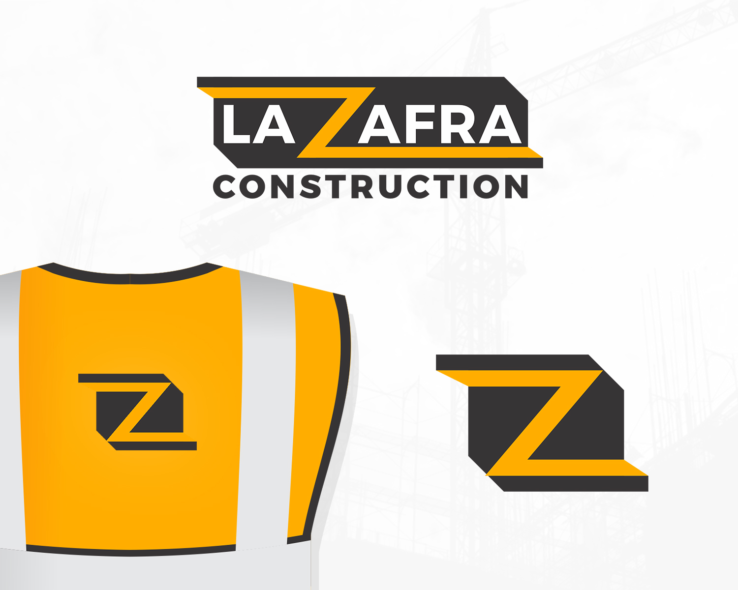 Logo Design by Djamdesign for La Zafra Construction | Design #33371714