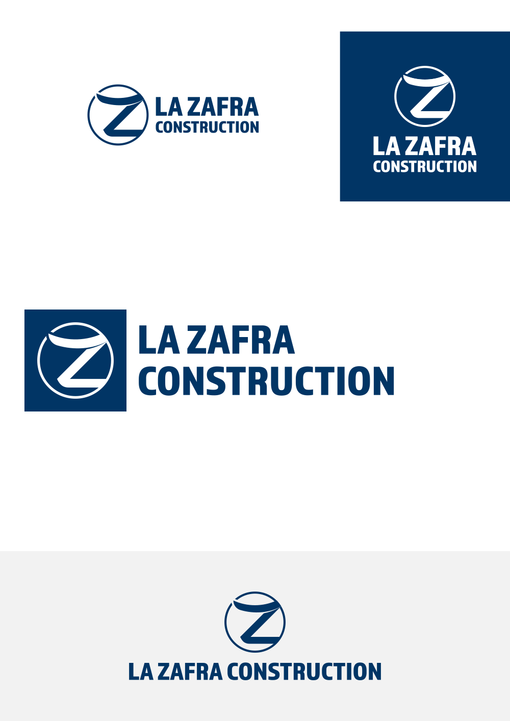 Logo Design by Deant for La Zafra Construction | Design #33401018
