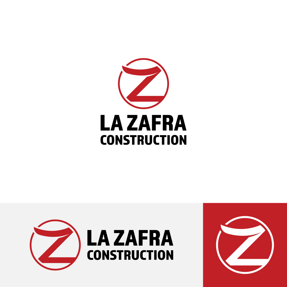 Logo Design by Deant for La Zafra Construction | Design #33407673