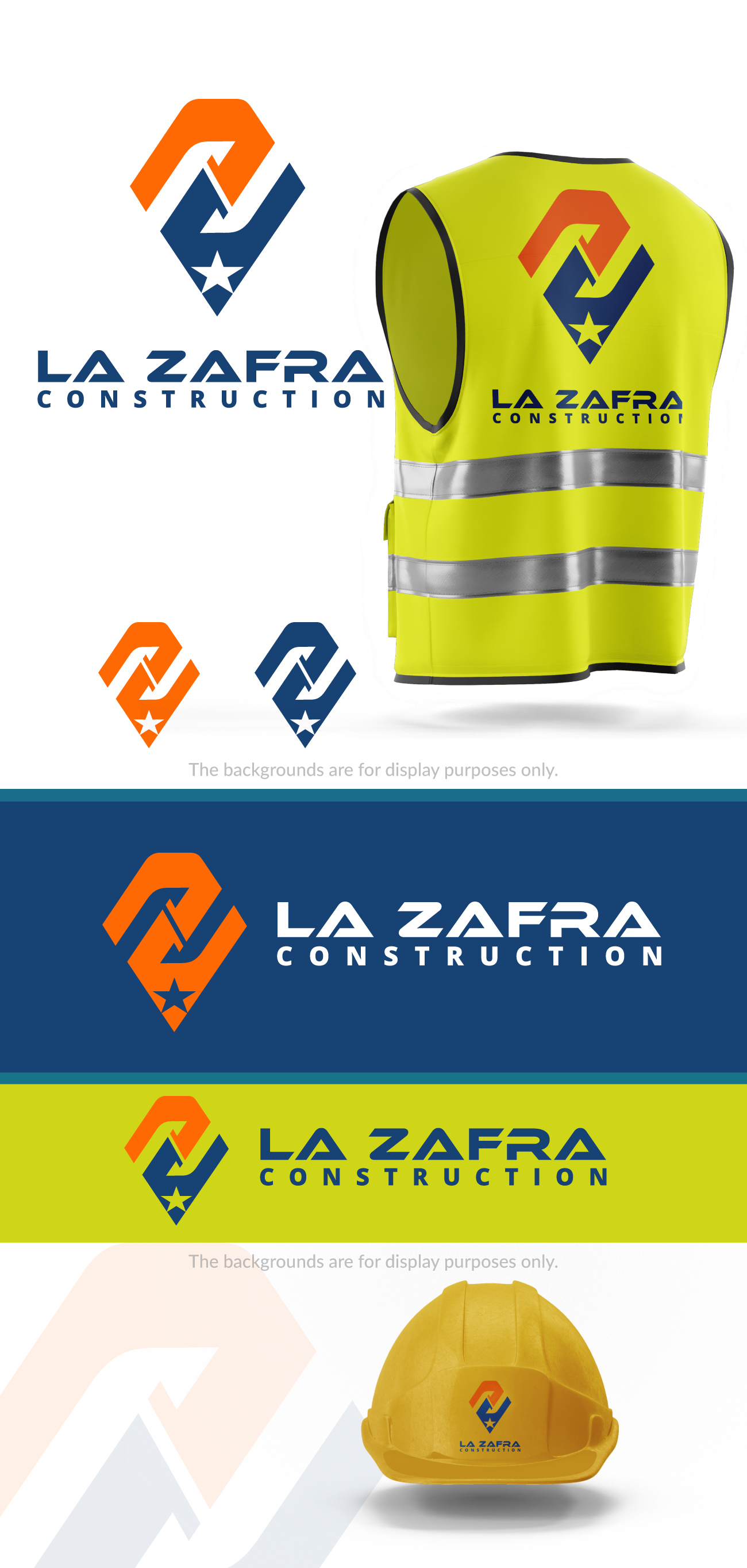 Logo Design by edwinnegz1 for La Zafra Construction | Design #33378534