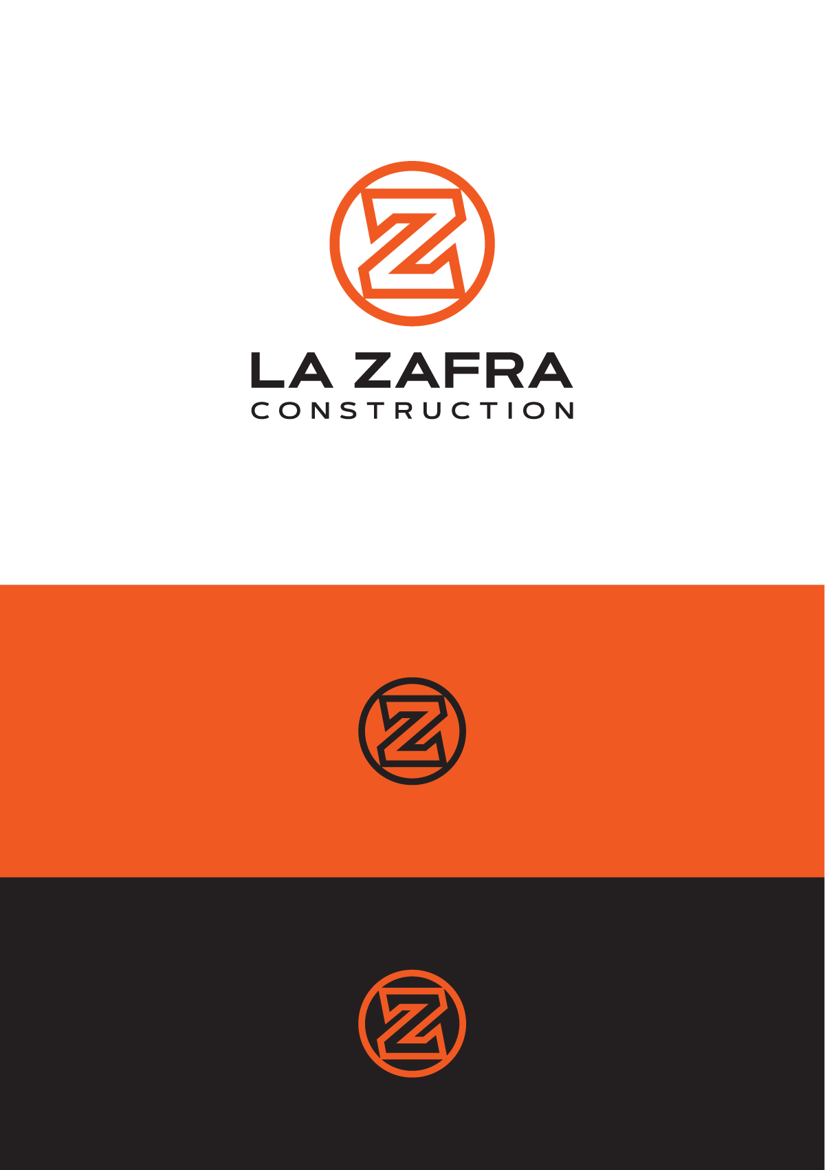 Diseño de Logo por MX-Design para La Zafra Construction | Diseño #33393490