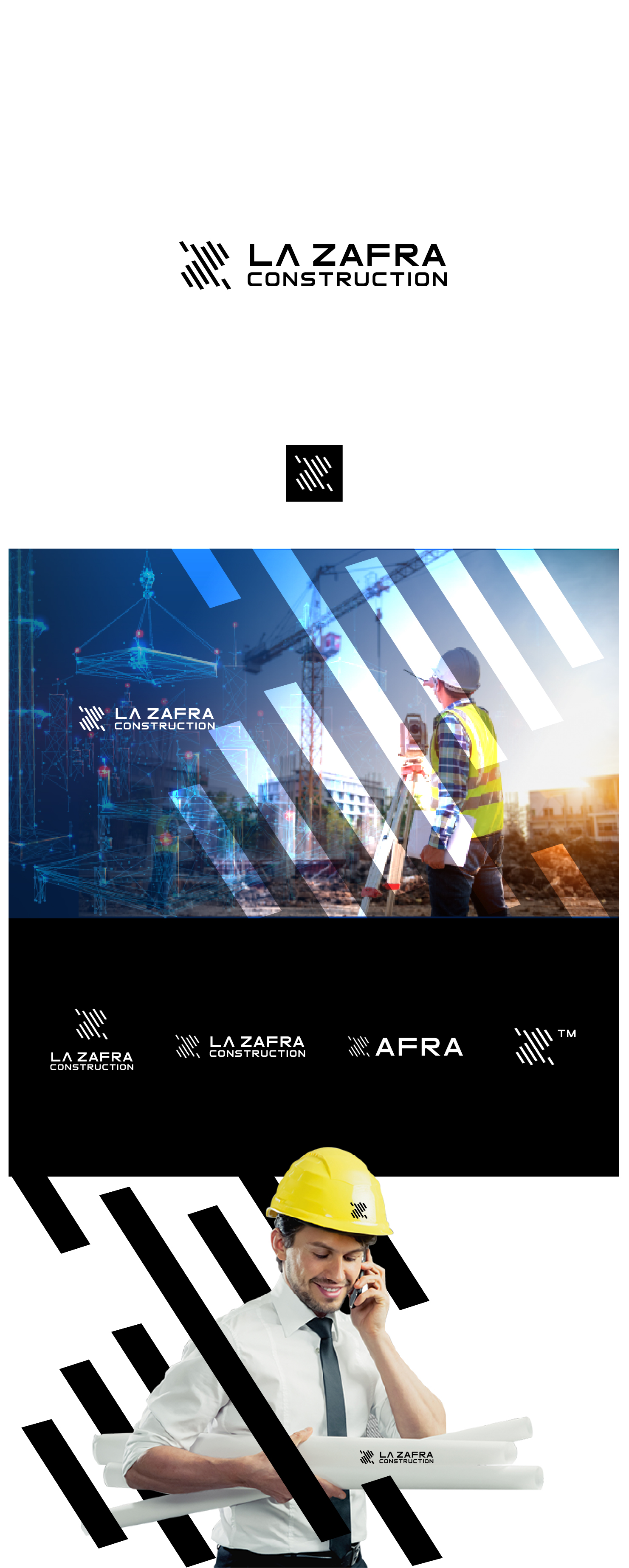 Logo Design by saifysyed Studio for La Zafra Construction | Design #33381146