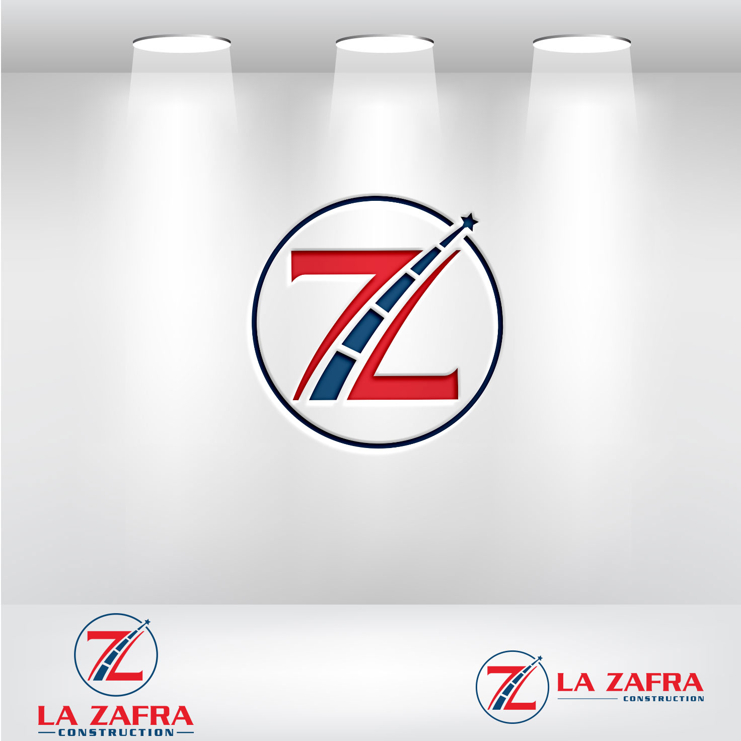 Diseño de Logo por FireflyArt para La Zafra Construction | Diseño #33400247