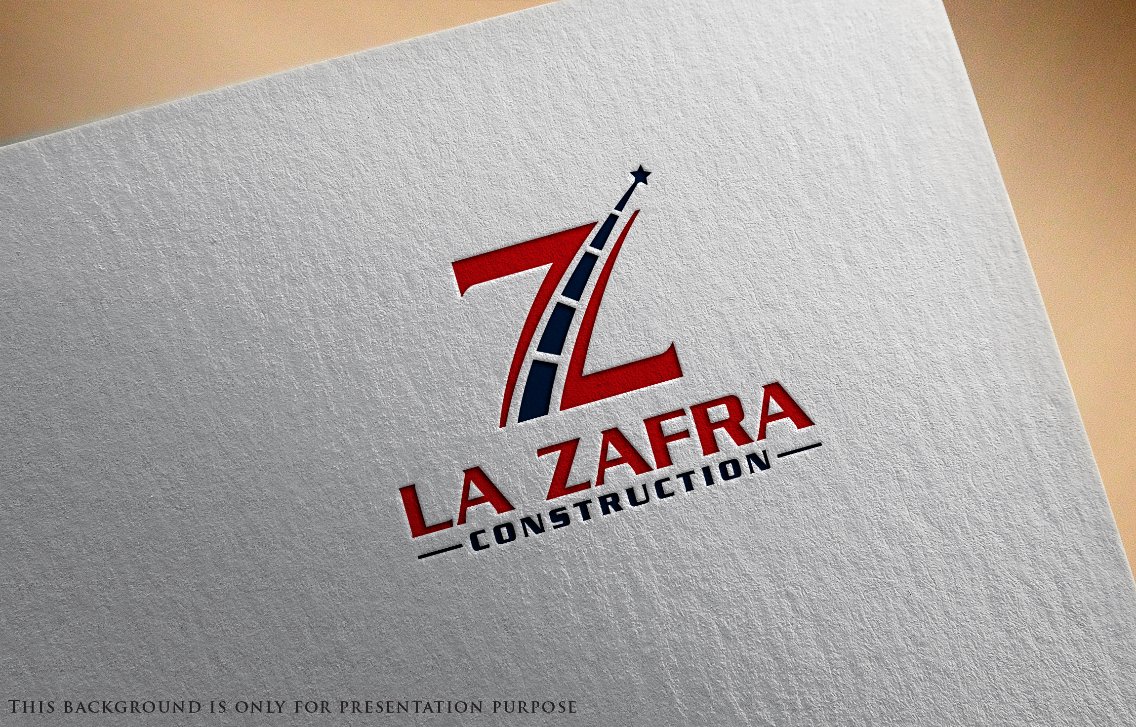 Diseño de Logo por FireflyArt para La Zafra Construction | Diseño #33400249