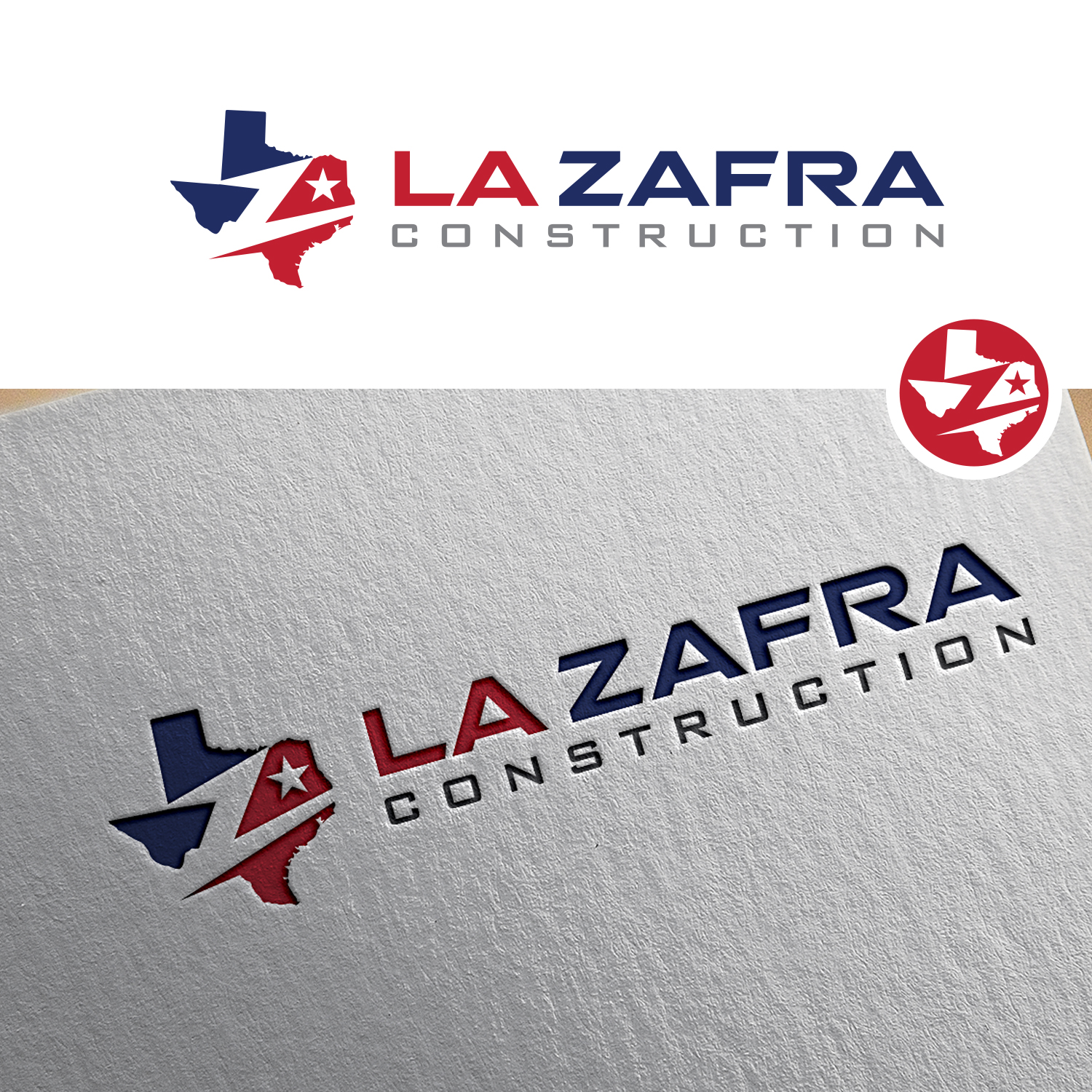 Logo Design by EnaGraph for La Zafra Construction | Design #33375182