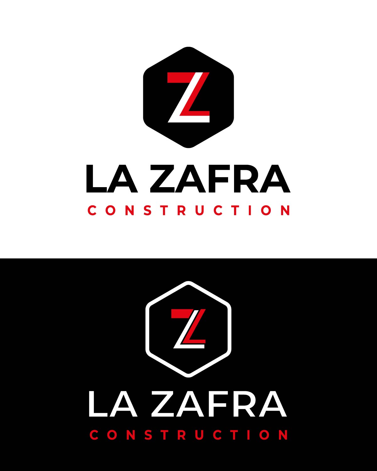 Diseño de Logo por CreativeFeather para La Zafra Construction | Diseño #33403124