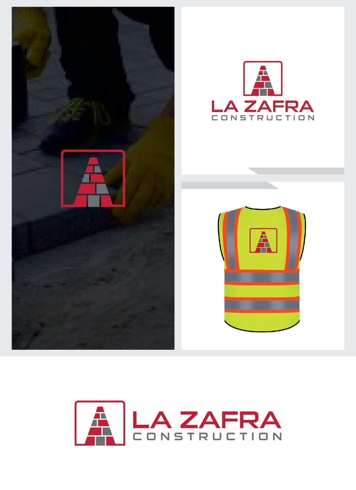 Logo Design by Loud_Media for La Zafra Construction | Design #33383846