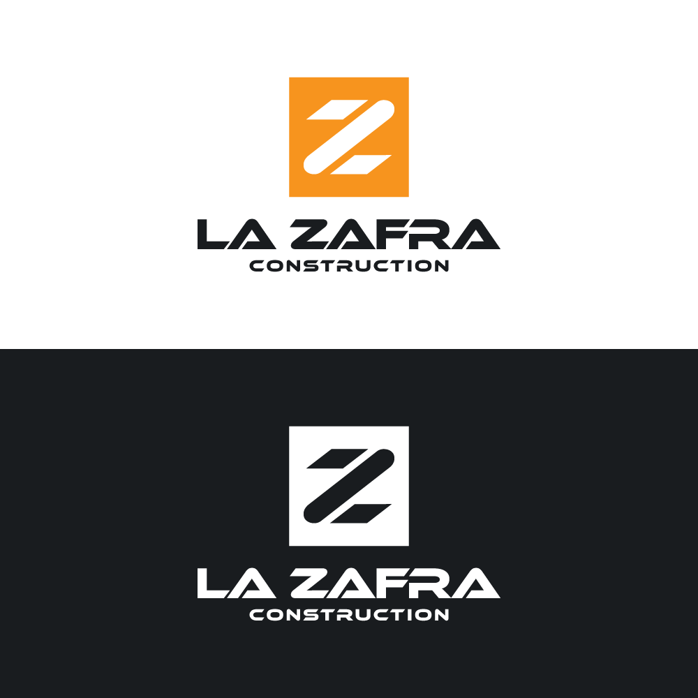 Logo Design by Mofuza for La Zafra Construction | Design #33415717