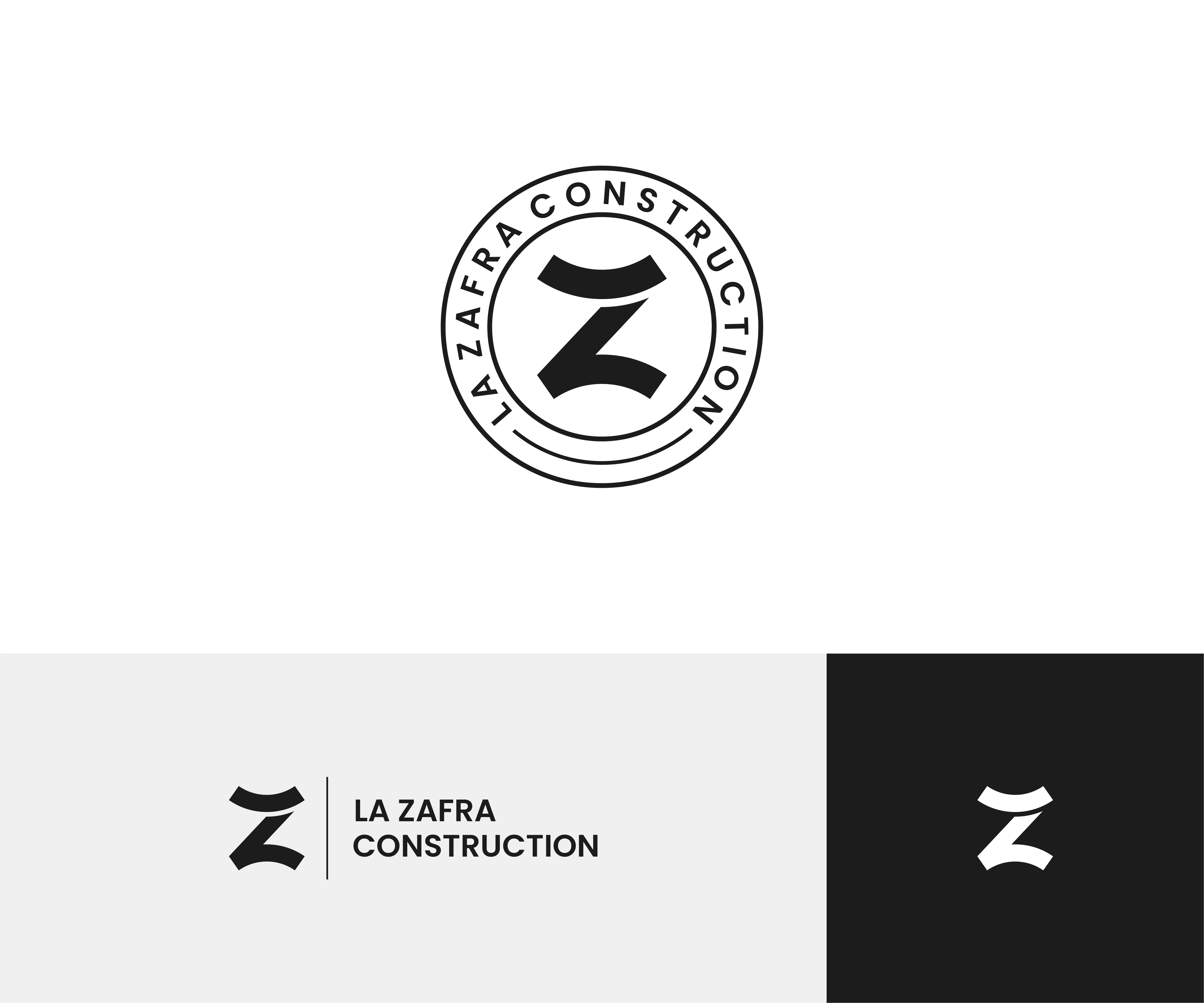 Logo Design by soriyeee for La Zafra Construction | Design #33380738