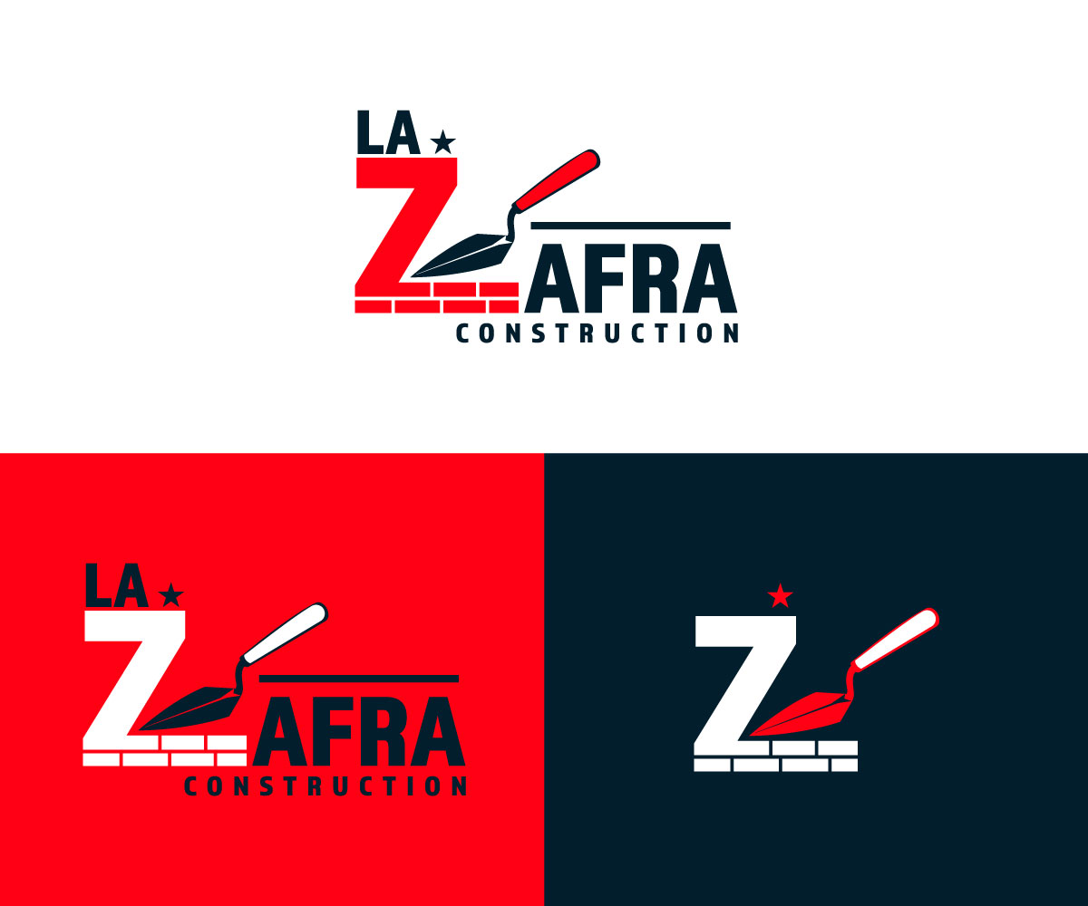Logo Design by Ansh Design for La Zafra Construction | Design #33374503