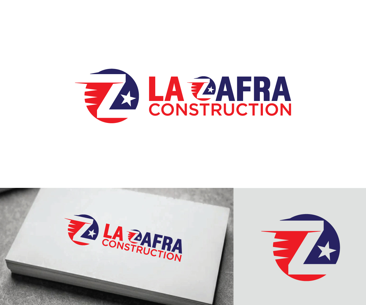Logo Design by Ansh Design for La Zafra Construction | Design #33374506