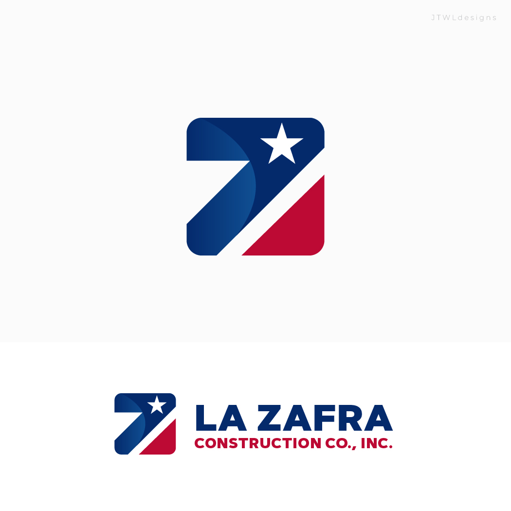 Logo Design by JWTL for La Zafra Construction | Design #33407461