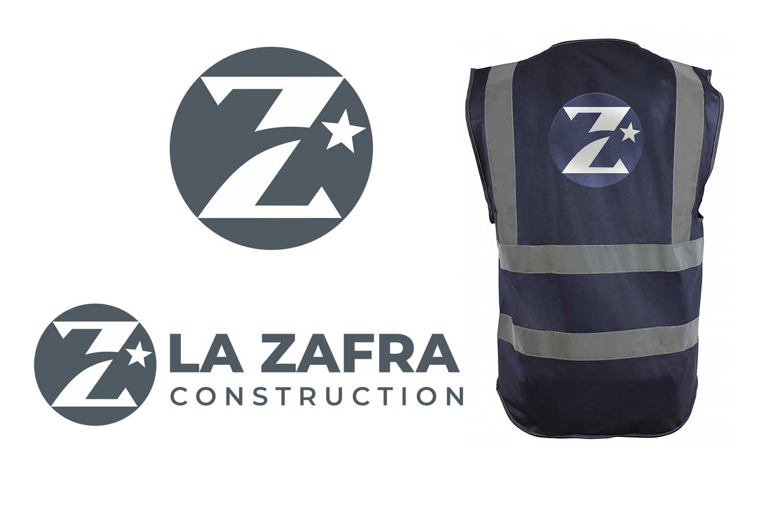 Logo Design by MB design for La Zafra Construction | Design #33434081