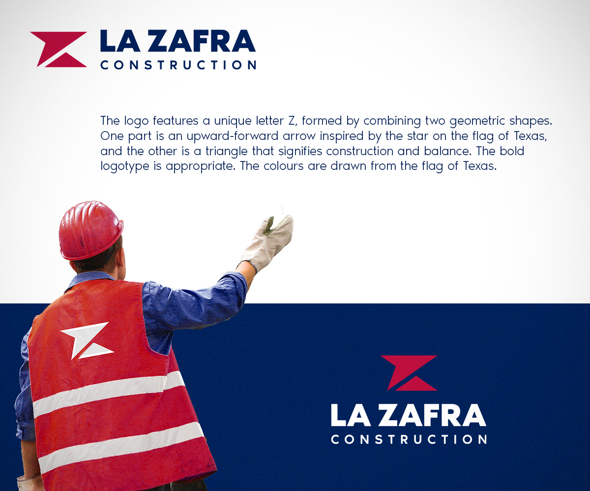 Logo Design by Sunilc for La Zafra Construction | Design #33395592