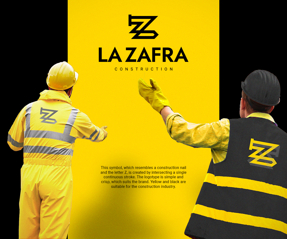 Logo Design by Sunilc for La Zafra Construction | Design #33484272