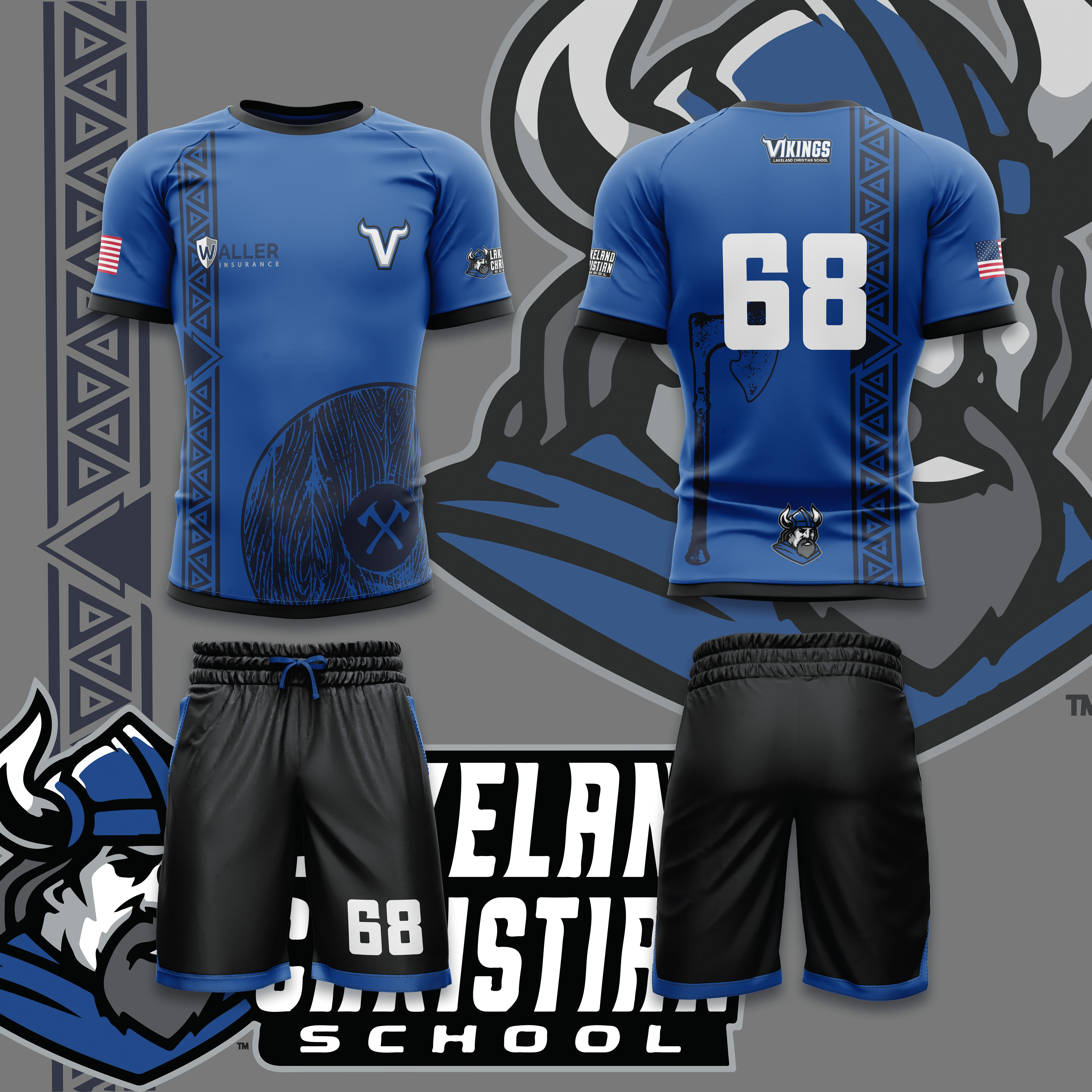 T-shirt Design by V FOUR Design for Waller Insurance Partners, Inc. | Design #33374869