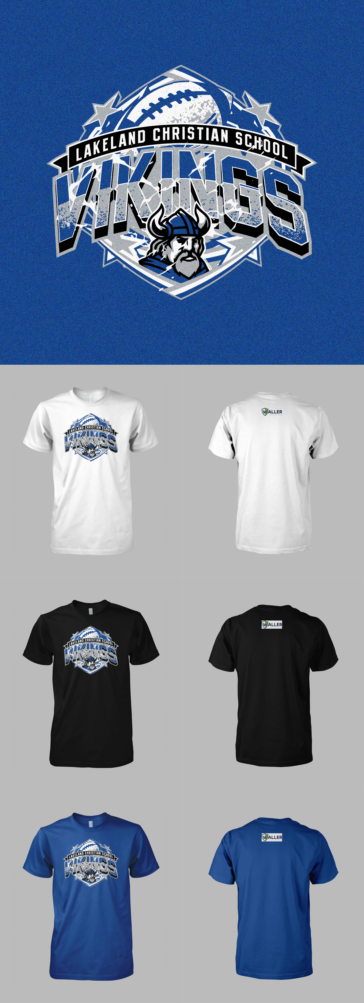 T-shirt Design by 1Concept for Waller Insurance Partners, Inc. | Design: #33378603