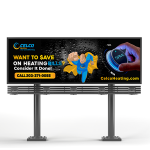 Billboard Design by Osama Soliman for Celco Heating and AC | Design: #33397462